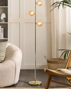 Beliani Lattiavalaisin 3 Polttimoa Teras Kulta Ramis Discount