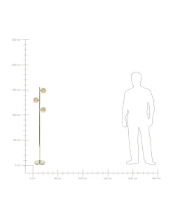 Beliani Lattiavalaisin 3 Polttimoa Teras Kulta Ramis Discount