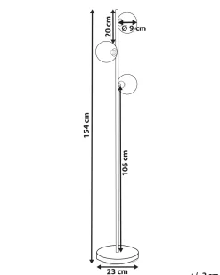 Beliani Lattiavalaisin 3 Polttimoa Teras Kulta Ramis Discount