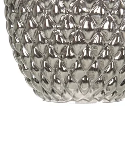 Beliani Lattiavalaisin 2 Polttimoa Lasi Harmaa Sherry Clearance