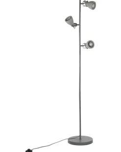 Beliani Lattiavalaisin 3 Polttimoa Betoni Vaaleanharmaa Mistago Sale