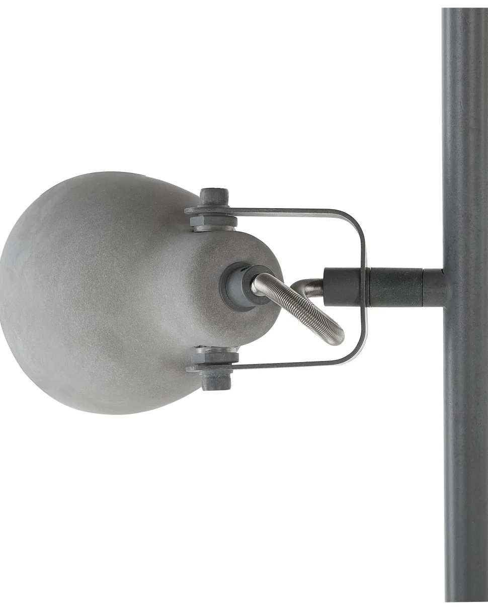 Beliani Lattiavalaisin 3 Polttimoa Betoni Vaaleanharmaa Mistago Sale