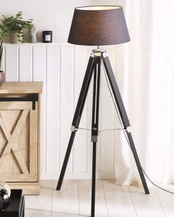 Beliani Lattiavalaisin Manty Musta Madeira Shop