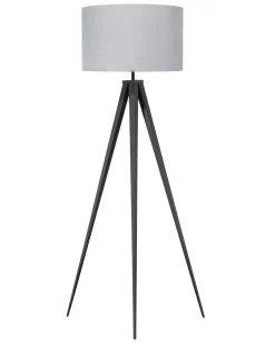 Beliani Lattiavalaisin Metalli Harmaa Stiletto Best Sale