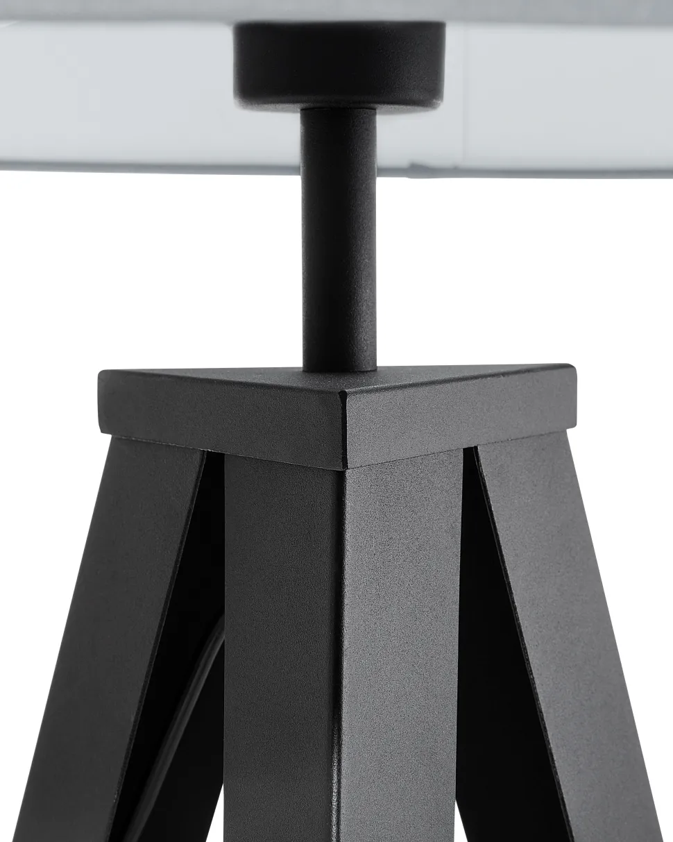 Beliani Lattiavalaisin Metalli Harmaa Stiletto Best Sale