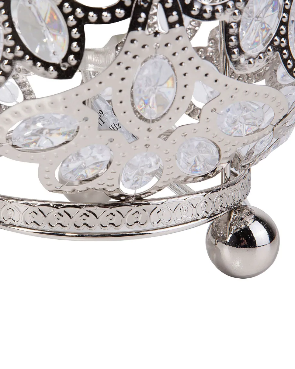 Beliani Lattiavalaisin Metalli Hopea Volta Best Sale