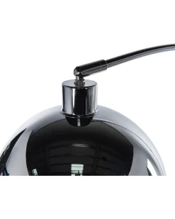 Beliani Lattiavalaisin Metalli Hopea Paroo Outlet