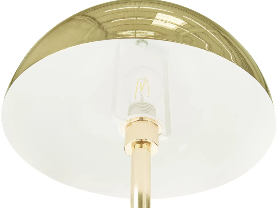 Beliani Lattiavalaisin Metalli Kulta Macasia Fashion