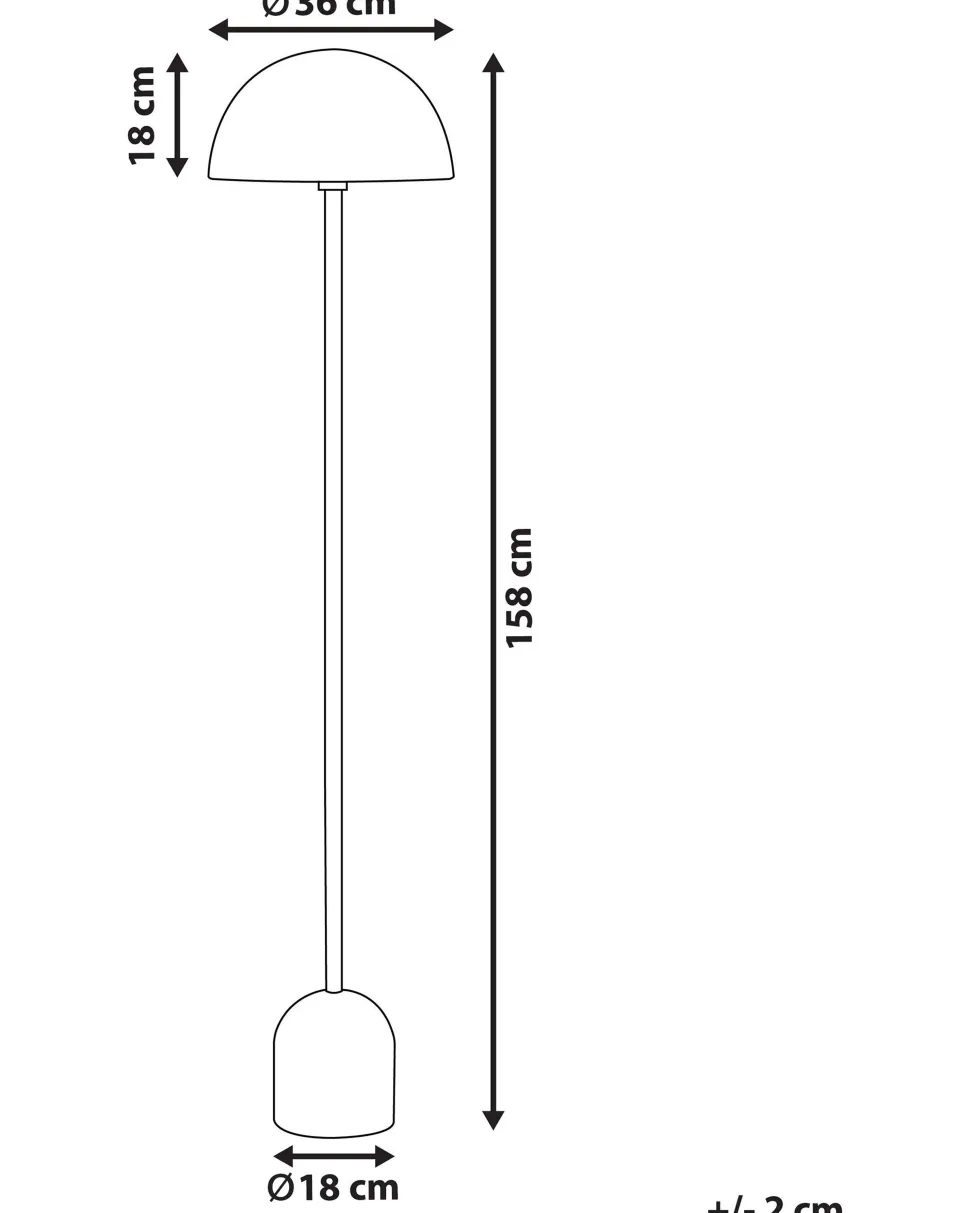 Beliani Lattiavalaisin Metalli Kupari Macasia Store