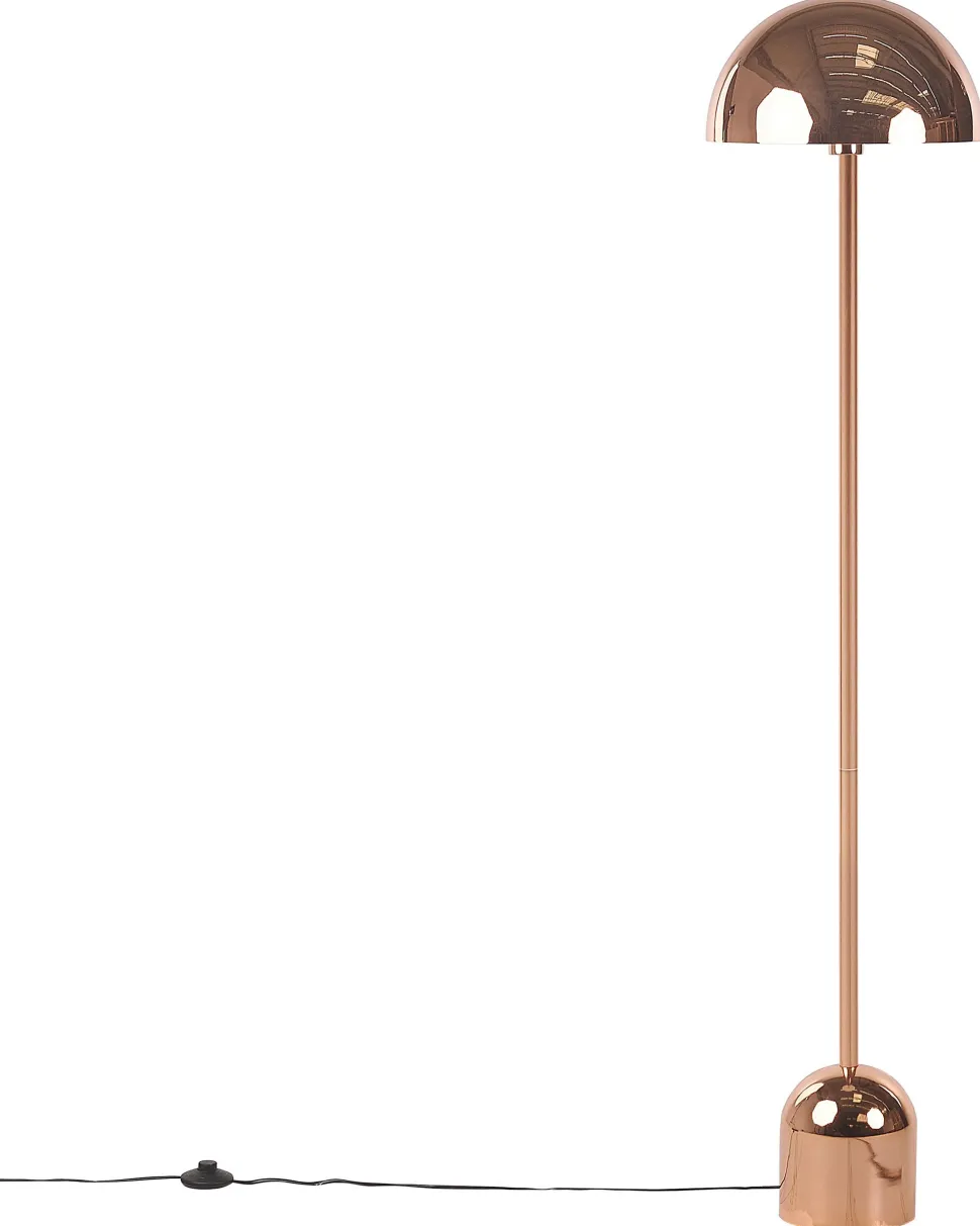 Beliani Lattiavalaisin Metalli Kupari Macasia Store