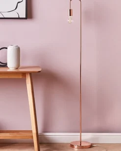 Beliani Lattiavalaisin Metalli Kupari Savena Store