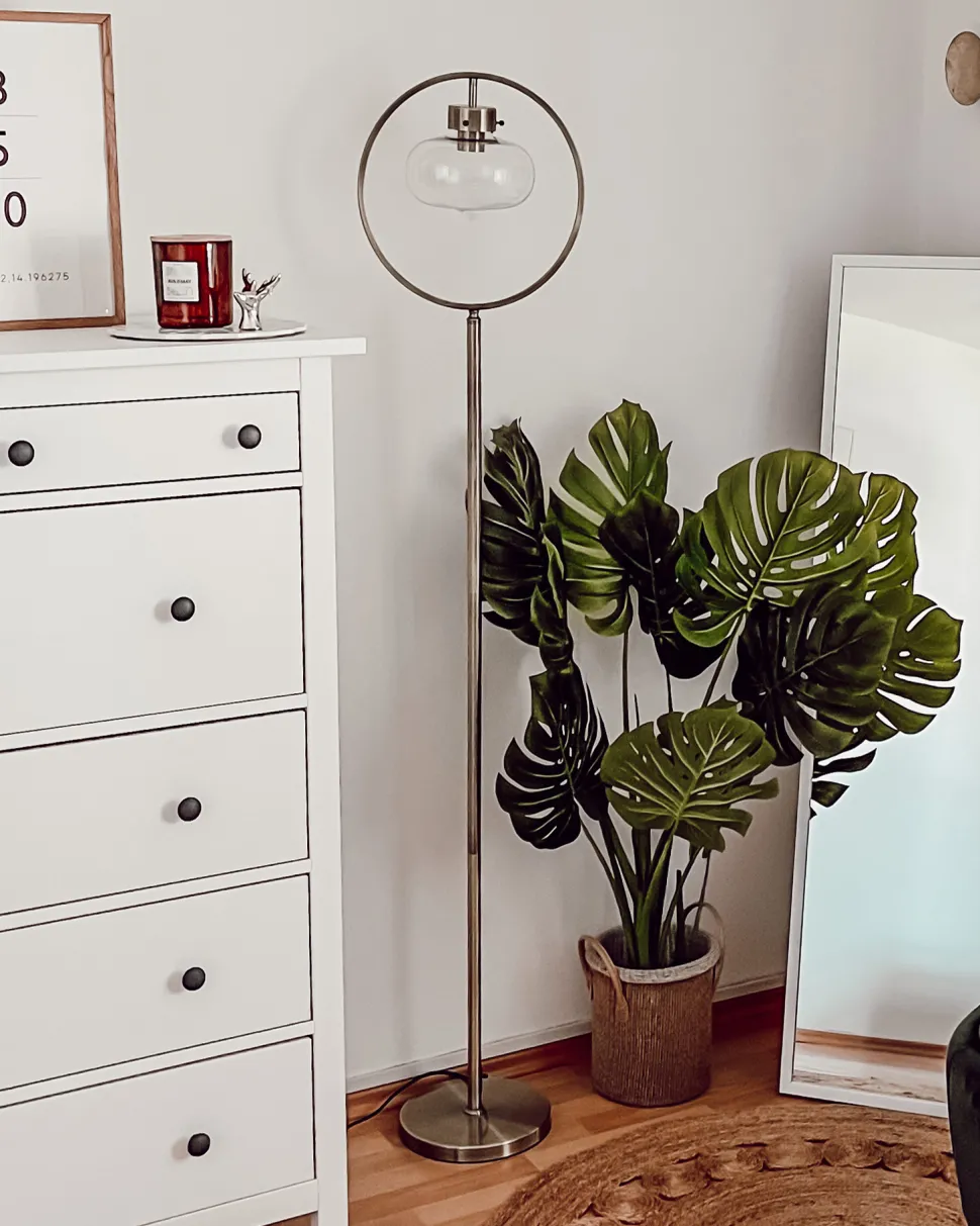 Beliani Lattiavalaisin Metalli Kulta Severn Flash Sale