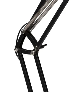 Beliani Lattiavalaisin Metalli Musta Parana Shop