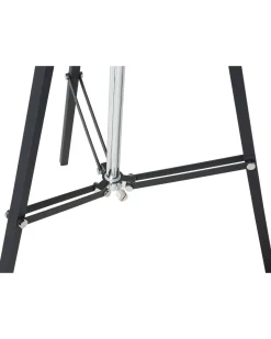 Beliani Lattiavalaisin Metalli Musta/Kulta Thames Ii Store