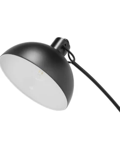 Beliani Lattiavalaisin Metalli Musta Dintel Store