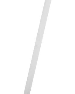 Beliani Lattiavalaisin Metalli Valkoinen Tobol Fashion