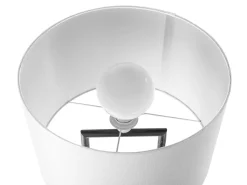 Beliani Lattiavalaisin Metalli Valkoinen Remus Cheap