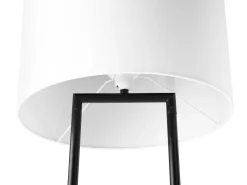 Beliani Lattiavalaisin Metalli Valkoinen Remus Cheap