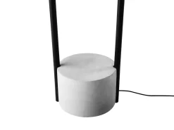 Beliani Lattiavalaisin Metalli Valkoinen Remus Cheap