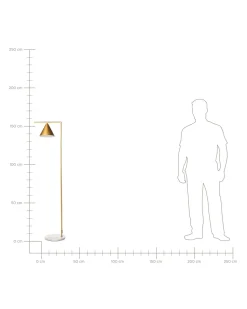 Beliani Lattiavalaisin Rauta Kulta Mocal Online