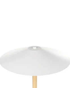 Beliani Lattiavalaisin Tammi Valkoinen Moppy Cheap