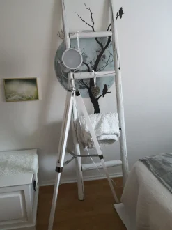 Beliani Lattiavalaisin Valkoinen Alzette Outlet