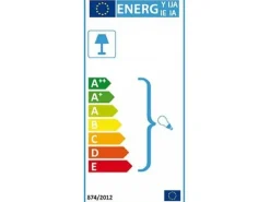 Beliani Lattiavalaisin Valkoinen Alzette Outlet