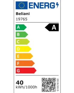 Beliani Led-Kattovalaisin Alumiini Musta Naryn Online