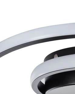 Beliani Led-Kattovalaisin Alumiini Musta Naryn Online