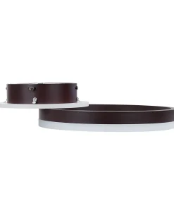 Beliani Led-Kattovalaisin Alumiini Tummanruskea Glyde Outlet