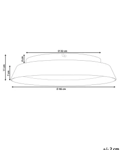 Beliani Led-Kattovalaisin Musta Bilin Flash Sale