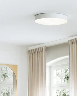 Beliani Led-Kattovalaisin Rauta Valkoinen Arli Outlet