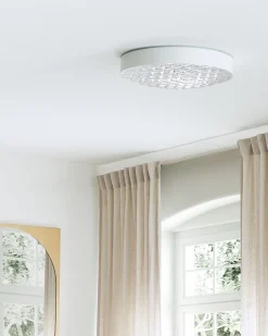 Beliani Led-Kattovalaisin Rauta Valkoinen Arli Outlet