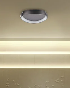 Beliani Led-Kattovalaisin Teras Musta Nanding Fashion