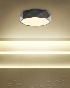 Beliani Led-Kattovalaisin Teras Musta Svay Best