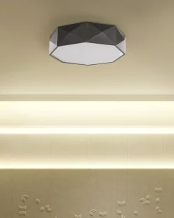 Beliani Led-Kattovalaisin Teras Musta Svay Best