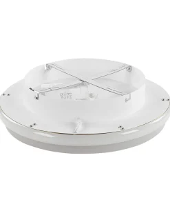 Beliani Led-Kattovalaisin Teras Pieni Valkoinen/Kulta Taping Flash Sale