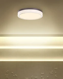 Beliani Led-Kattovalaisin Teras Valkoinen Sakae Best Sale