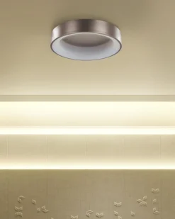 Beliani Led-Kattovalaisin Teras Vaaleanruskea Dawei Online