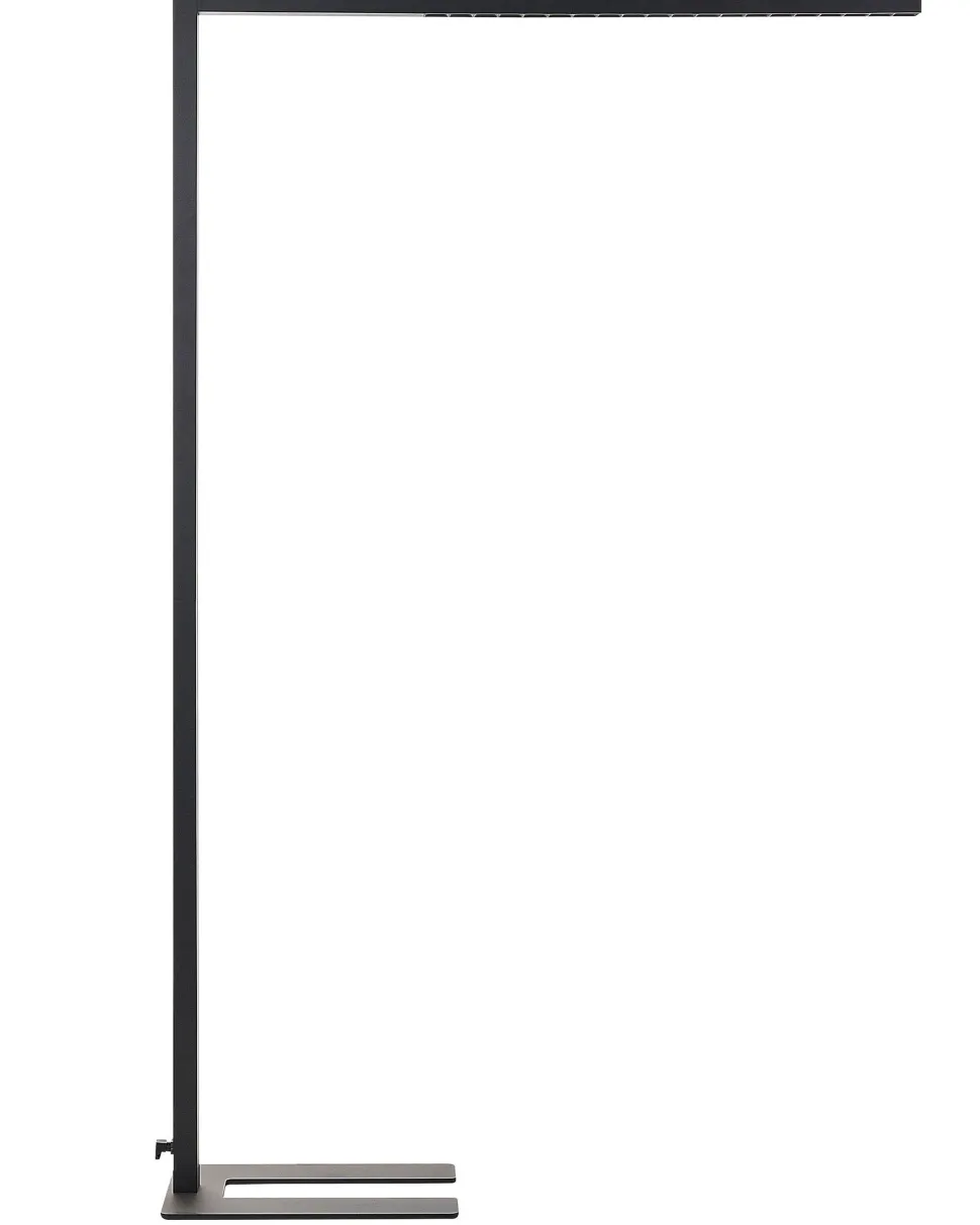 Beliani Led-Lattiavalaisin Alumiini Musta Mensa Best