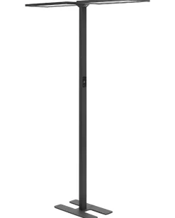 Beliani Led-Lattiavalaisin Alumiini Musta Sculptor Discount