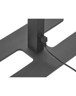 Beliani Led-Lattiavalaisin Alumiini Musta Sculptor Discount