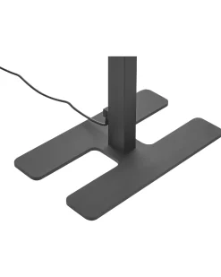 Beliani Led-Lattiavalaisin Alumiini Musta Sculptor Discount