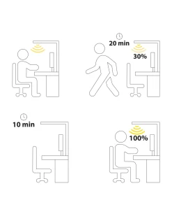 Beliani Led-Lattiavalaisin Alumiini Musta Sculptor Discount