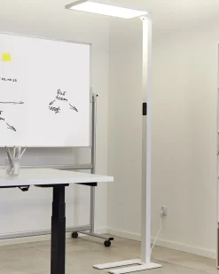 Beliani Led-Lattiavalaisin Alumiini Valkoinen Orion Best