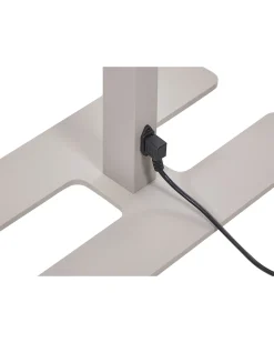 Beliani Led-Lattiavalaisin Alumiini Hopea Sculptor Best Sale