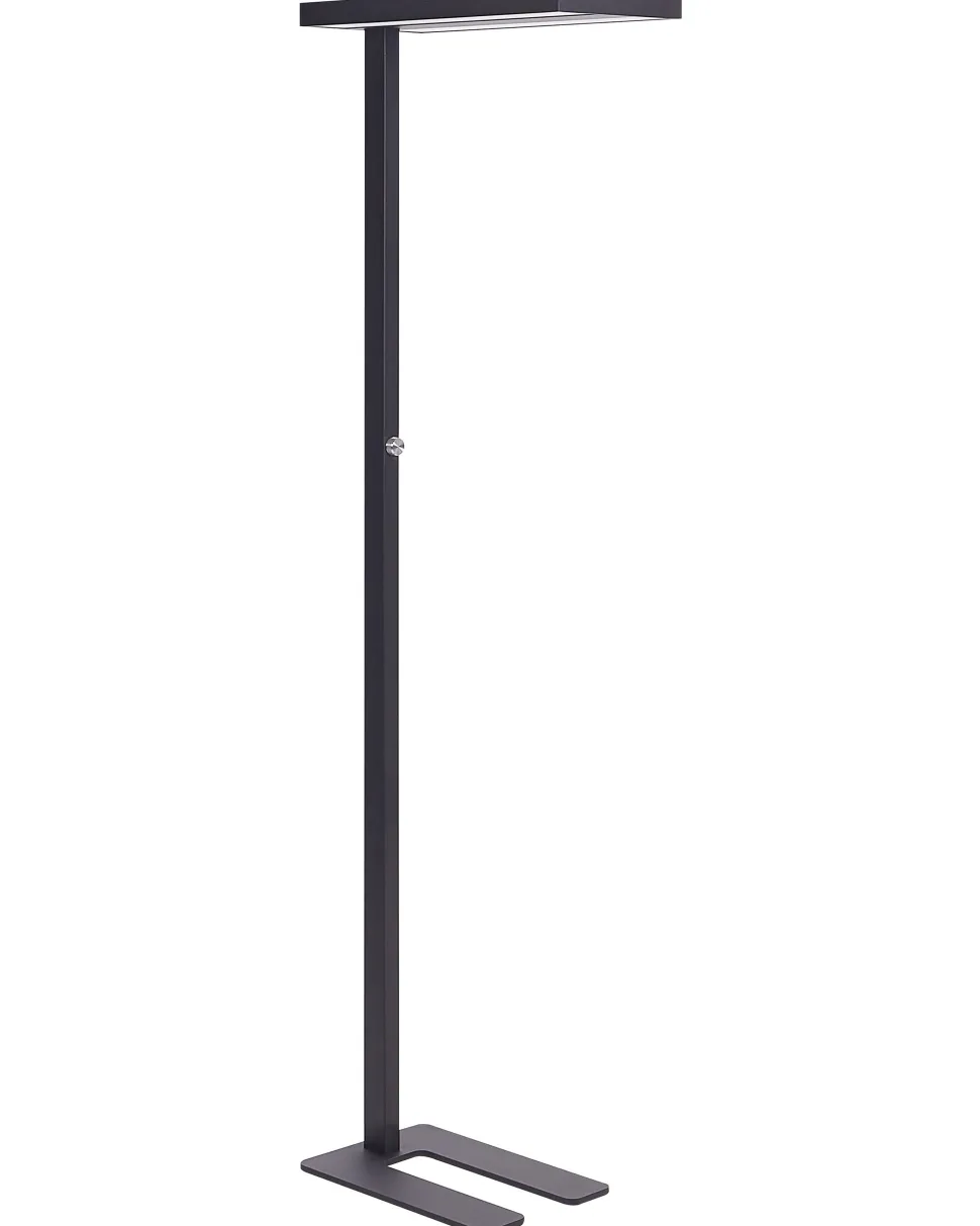 Beliani Led-Lattiavalaisin Alumiini Musta Taurus Fashion