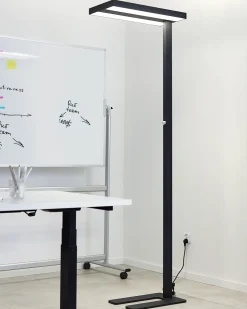 Beliani Led-Lattiavalaisin Alumiini Musta Taurus Fashion