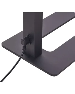 Beliani Led-Lattiavalaisin Alumiini Musta Taurus Fashion