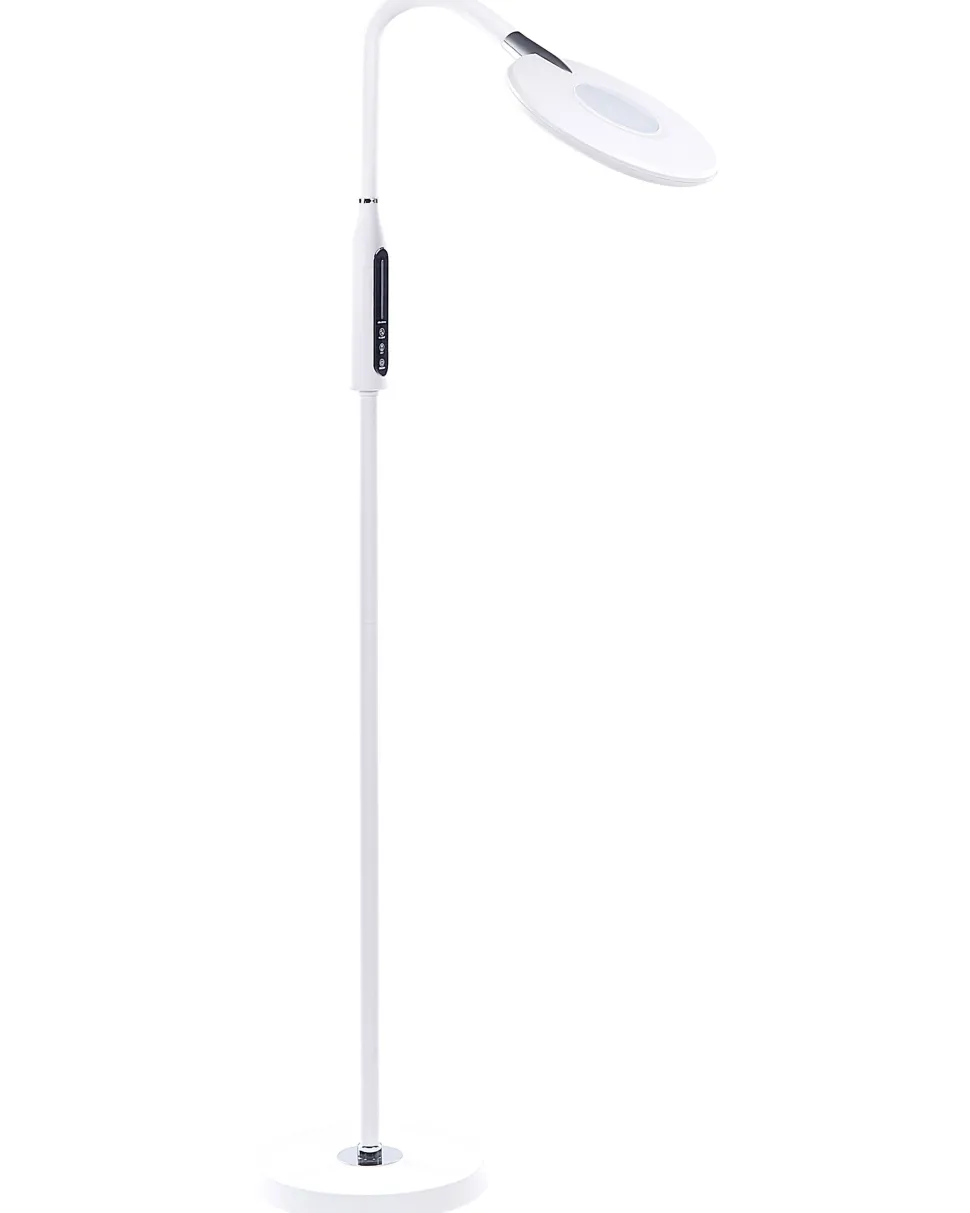 Beliani Led-Lattiavalaisin Valkoinen Cassiopeia Fashion